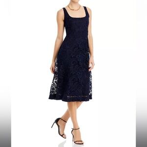 Kobi Halperin Jacqueline Lace Dress Navy NWT Size 6